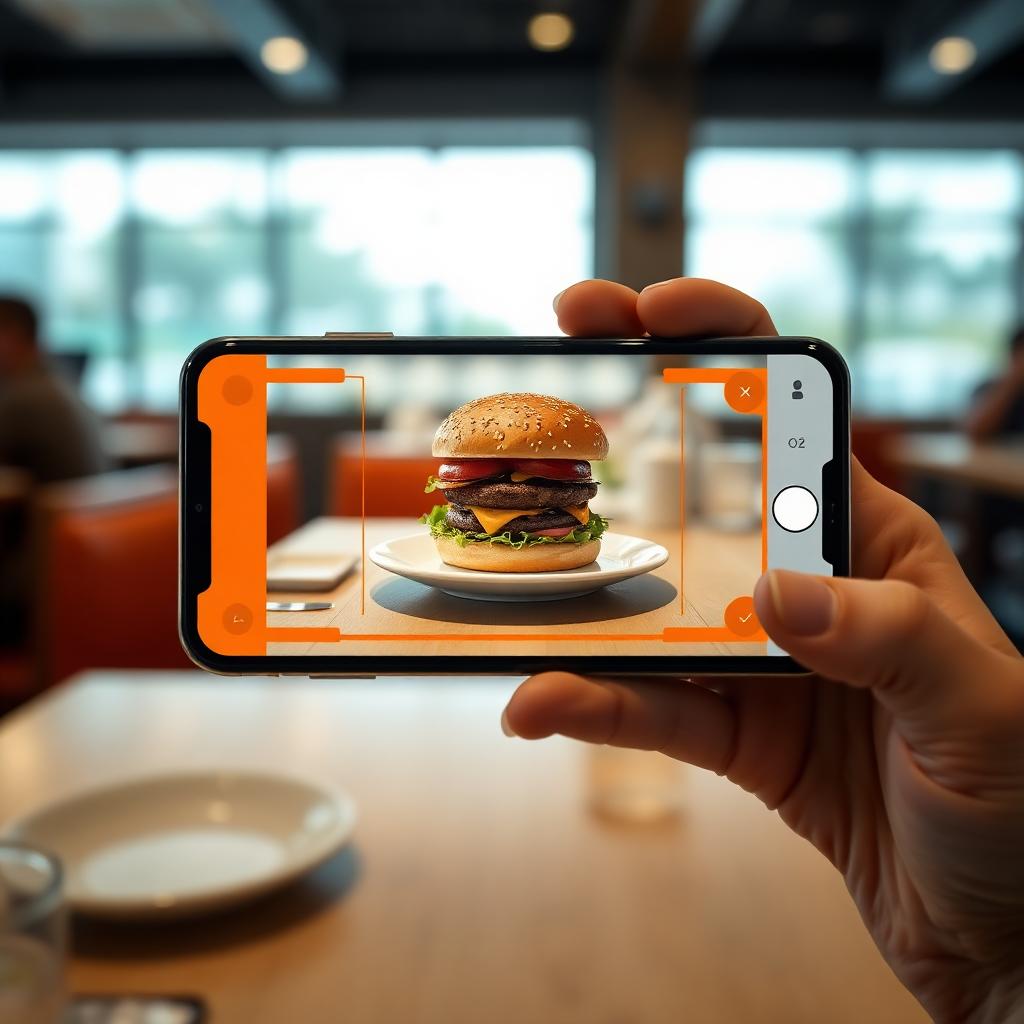 Let guests see the dish before they order.